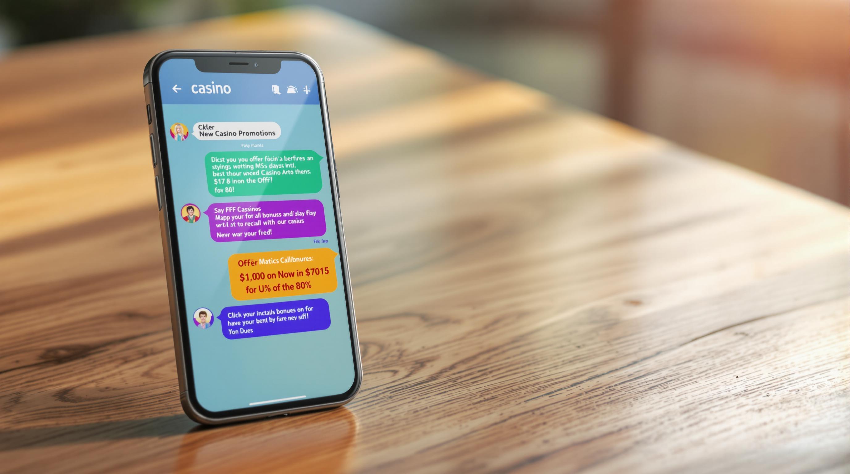 Notificações por SMS: Nunca Mais Perca Promoções de Cassinos